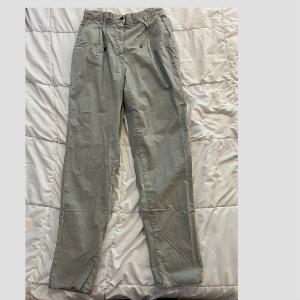 Herno grey nylon stretch pant Small.